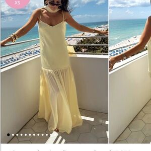 Show Me Your MuMu Yellow Maxi Dress